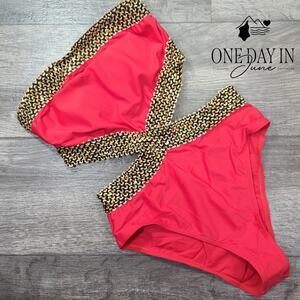 Milumia Cutout One Piece Swimsuit Size S